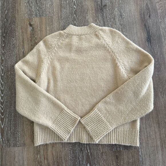 Anine Bing University Paris Sweater in Light Camel Sz XS - Picture 5 of 5